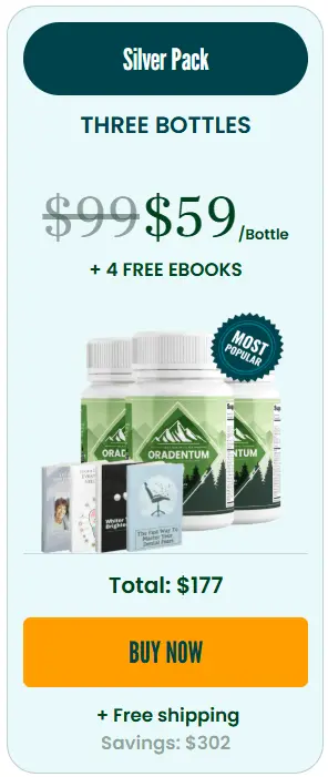 Oradentum three bottle