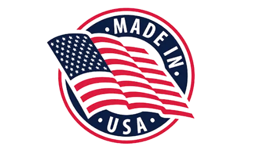 Made in USA logo for Oradentum, proudly showcasing domestic production of the Oradentum supplement.